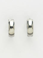 NVR Men's Set of 3 Multicolor Rhodium-Plated Stainless Steel Hoop Earrings | Grocsy