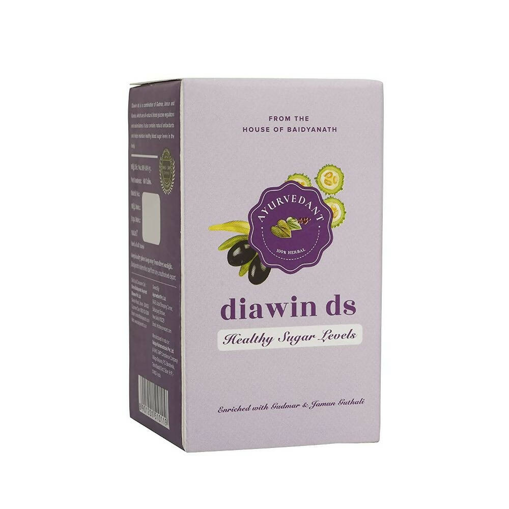 Baidyanath Jhansi Ayurvedant Diawin Ds Tablets | Grocsy