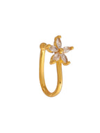 Ruby Raang Gold Star Nose Pin | Grocsy