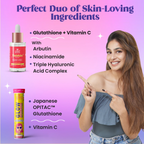 Chicnutrix Everyday Glow Combo - Glow & Outshine, Glutathione & Korean Brightening Serum | Grocsy