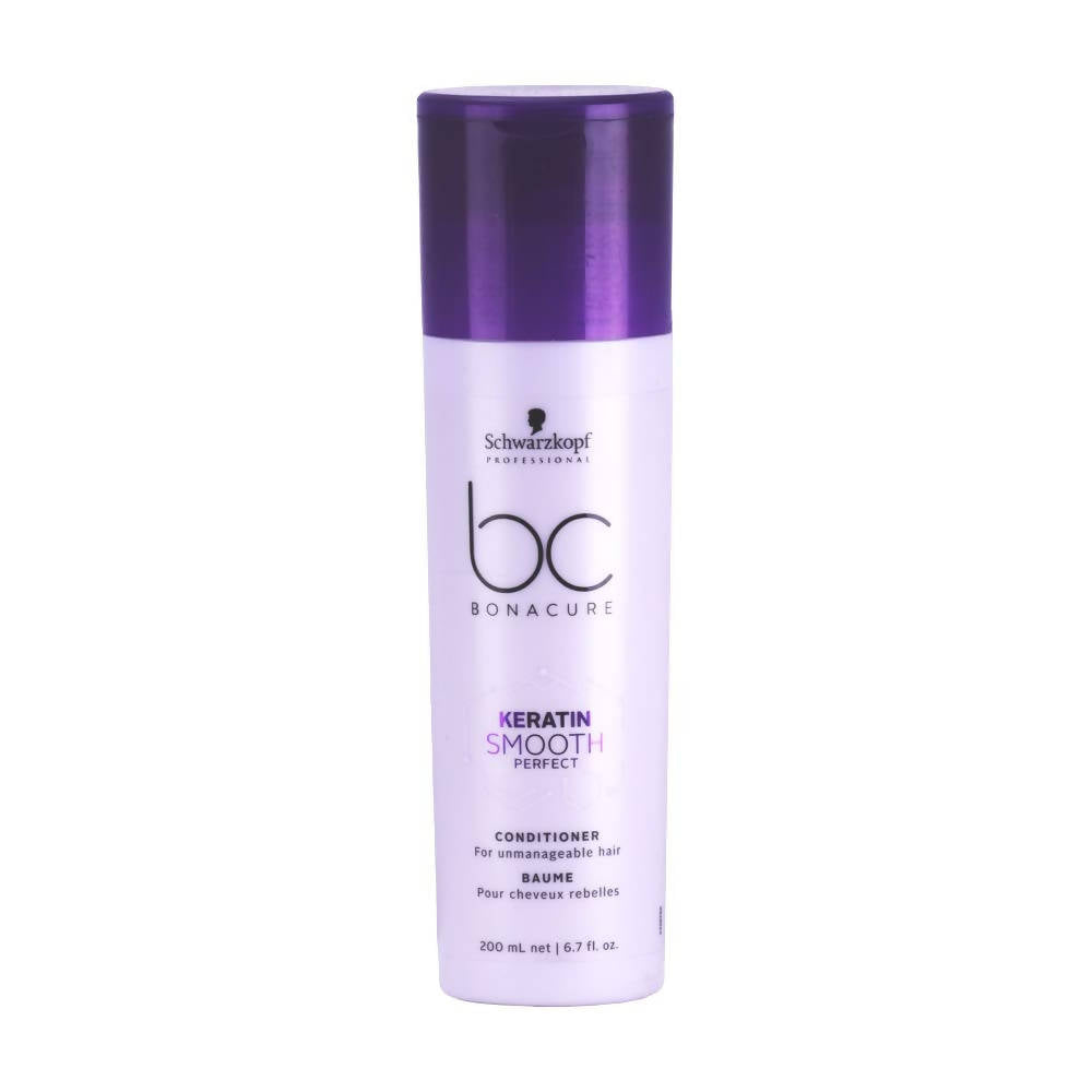 Schwarzkopf Professional Keratin BC Bonacure Smooth Perfect Rescue Micellar Shampoo & Peptide Repair Conditioner Combo | Grocsy