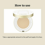 Missha Glow Cushion Light No.21N Vanilla SPF 37 PA+++ | Grocsy