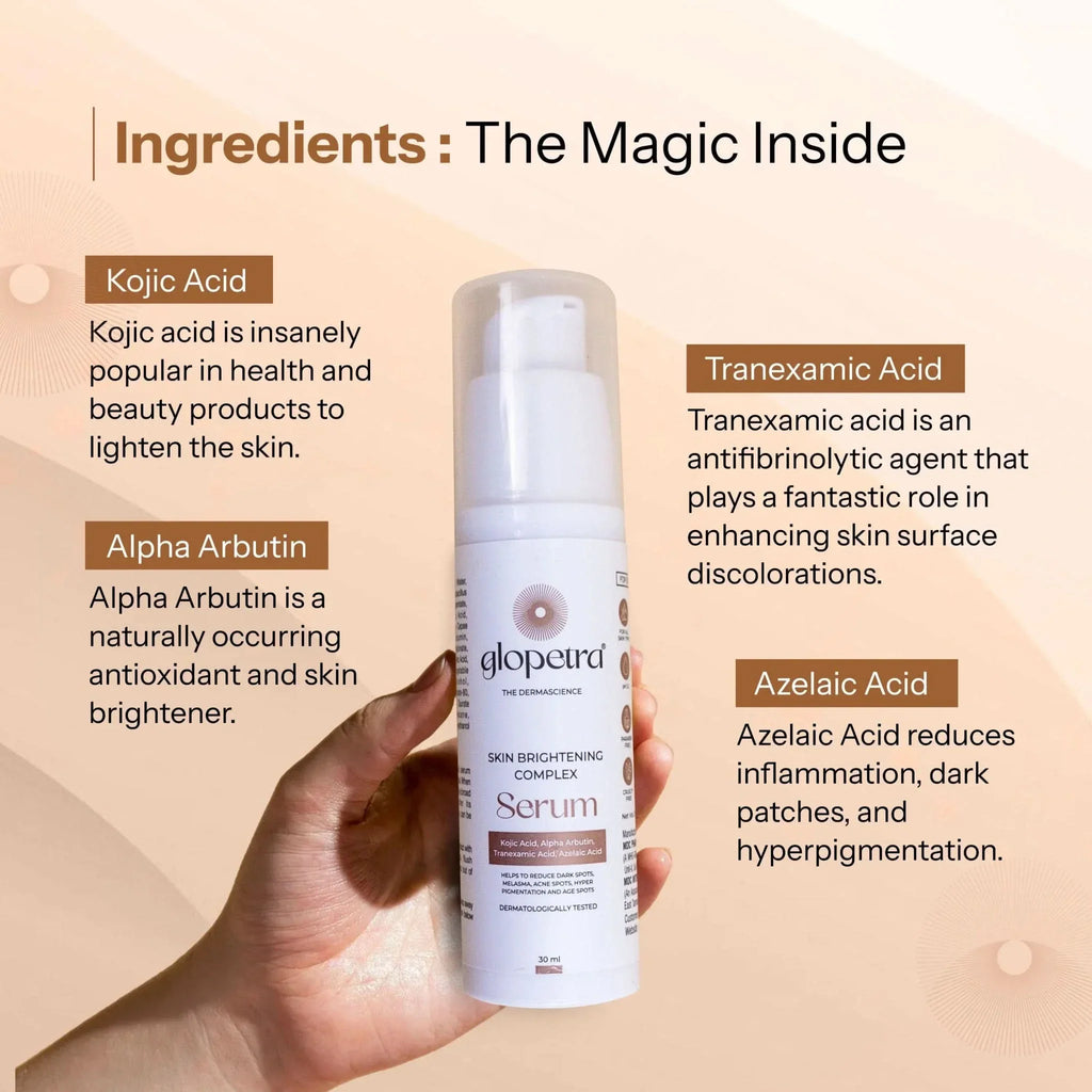 Glopetra Skin Brightening Complex Serum | Grocsy