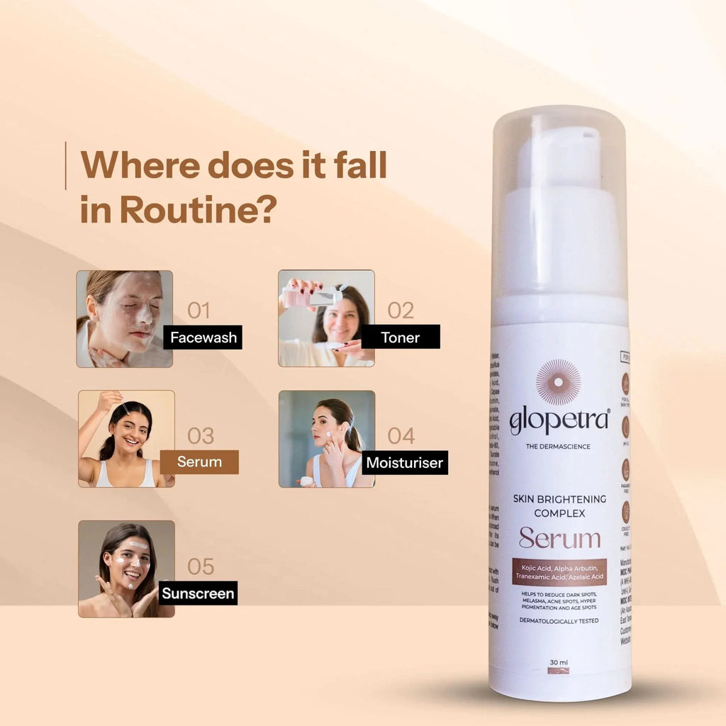 Glopetra Skin Brightening Complex Serum | Grocsy