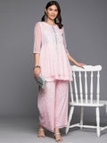 Ahalyaa Women's Traditional Wear Co-ods - Pink | Grocsy