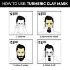 Beardo Turmeric Clay Mask | Grocsy