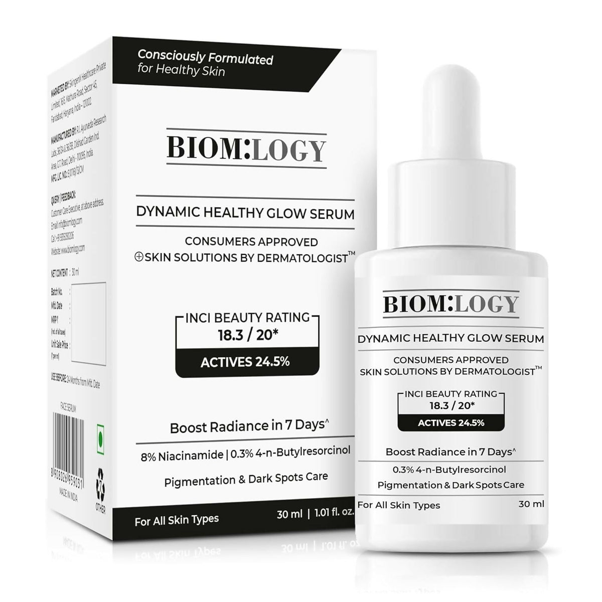 Biomlogy Dynamic Healthy Glow Face Serum | Grocsy