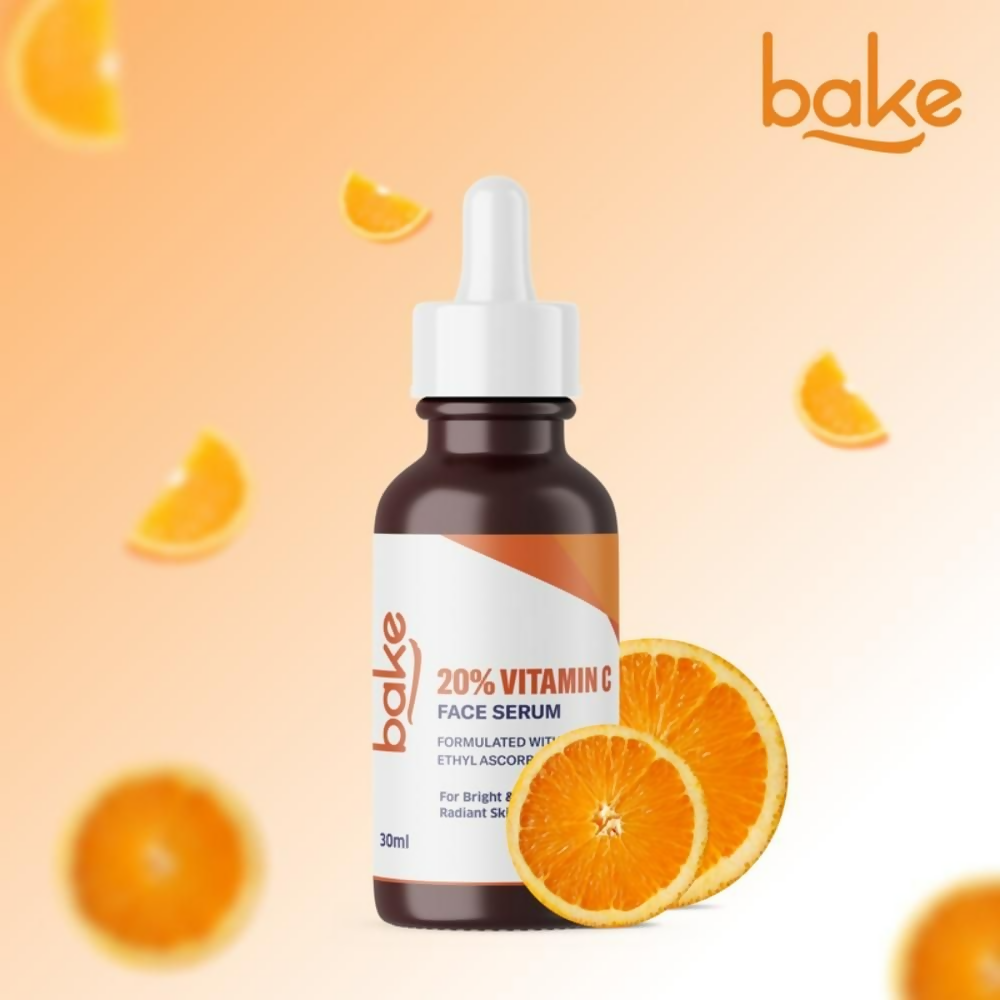 Bake 20% Vitamin C Face Serum With Ethyl Ascorbic Acid | Grocsy