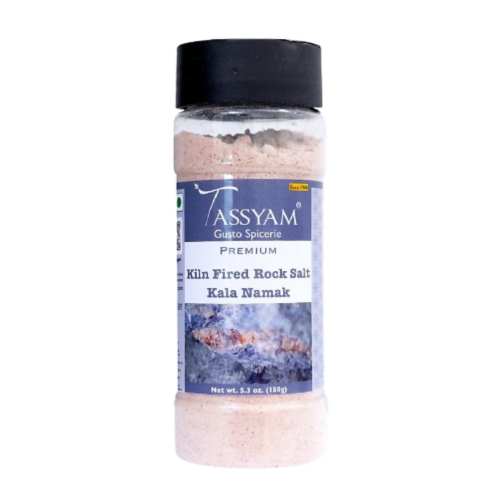 Tassyam Organics Black Rock Salt Powder | Grocsy