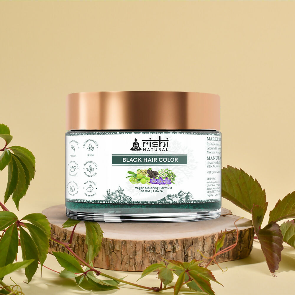 Rishi Natural Black Hair Color | Grocsy
