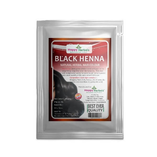 Happy Herbals Black Henna | Grocsy