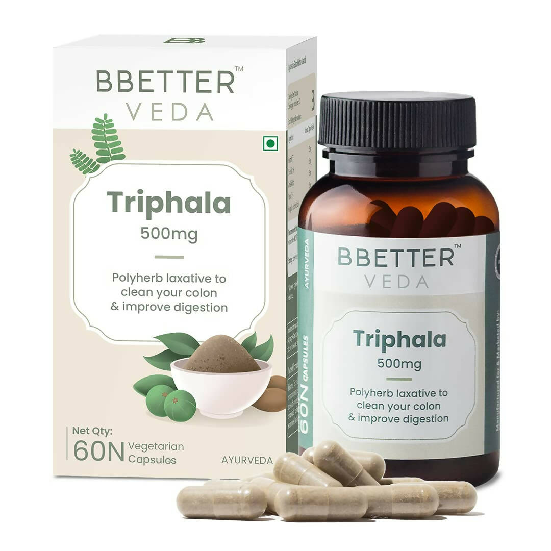 BBETTER Veda Triphala Capsules | Grocsy