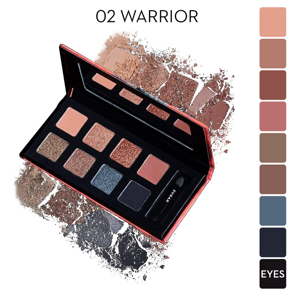 Sugar Blend The Rules Eyeshadow Palette - 02 Warrior | Grocsy