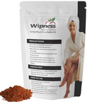 Wipness Natural Chocolate Facial Hair Removal Powder | Grocsy