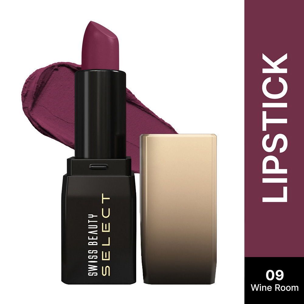 Swiss Beauty Select Dare To Matte Lipstick - 9 Wine Room | Grocsy