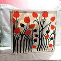 Canvas Jute Bag Flower Print | Grocsy