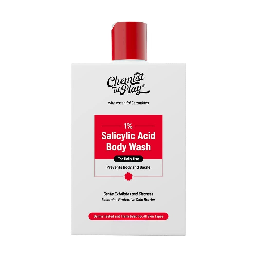 Chemist At Play Acne Control Body Wash for Body Acne, Bumpy Skin & Deep Cleanses Skin | Grocsy