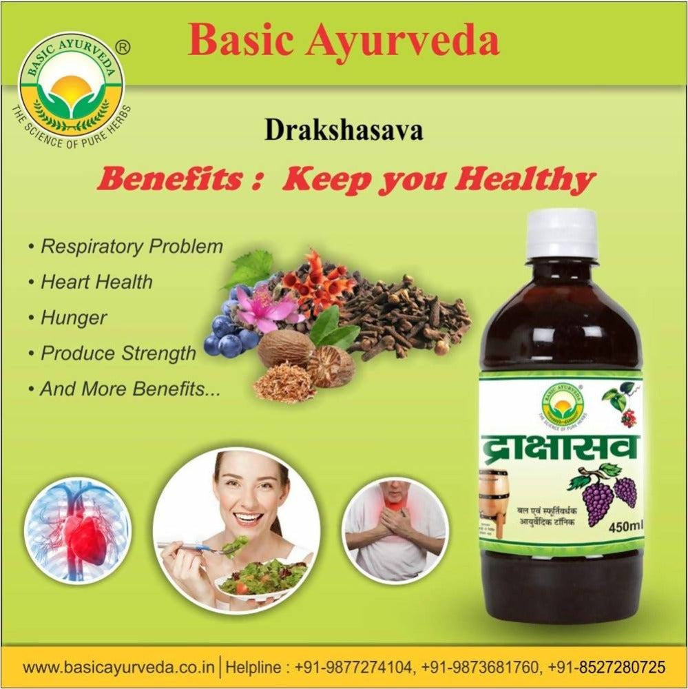 Basic Ayurveda Drakshasava | Grocsy
