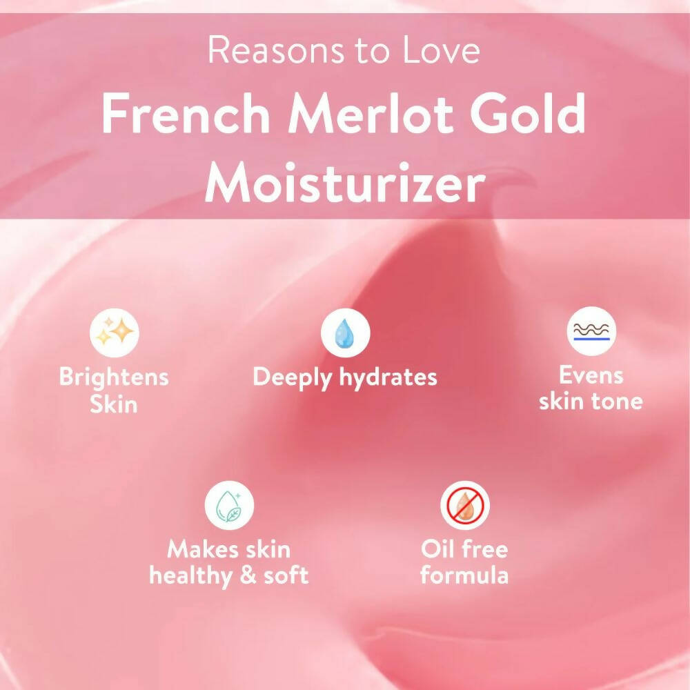 Belora Paris French Merlot Gold Moisturizer | Grocsy
