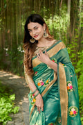 Vamsee Nikita Rama Cotton  Saree | Grocsy