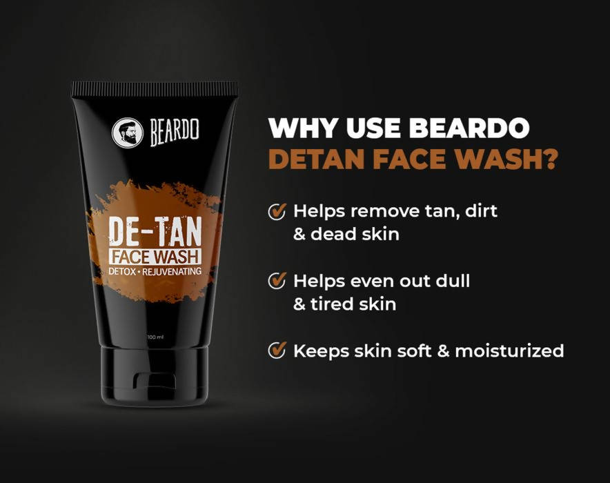 Beardo De-Tan Face Wash Coffee Detox | Grocsy