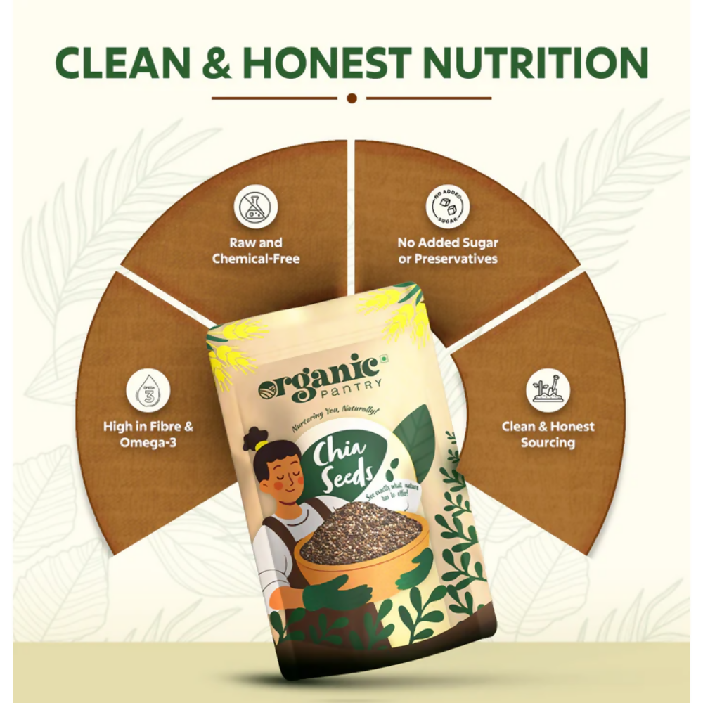 Organic Pantry Chia Seeds | Grocsy