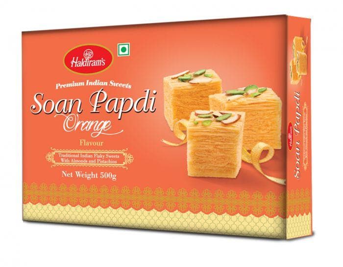 Haldiram's Soan Papdi Orange | Grocsy