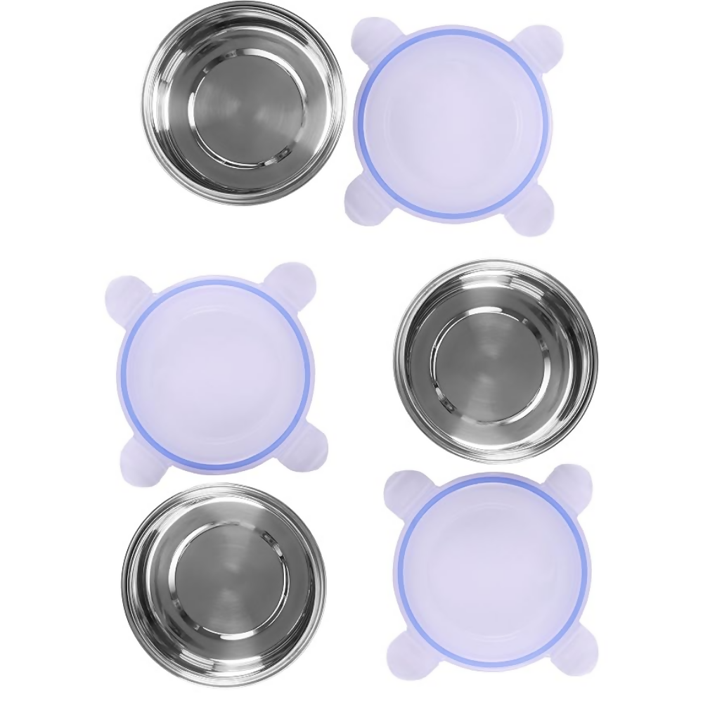 Sumeet Stainless Steel Airtight Containers With Leak Proof Lids | Grocsy