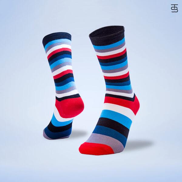 Socksoho Luxury Men Socks Santorini Edition | Grocsy