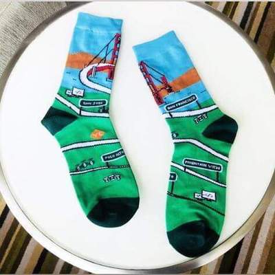 Socksoho Luxury Men Socks Silicon Valley Edition | Grocsy