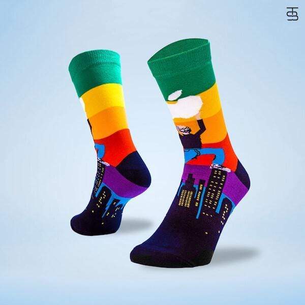 Socksoho Luxury Men Socks Steve Jobs Edition | Grocsy