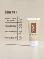Soma Essential Apian Dtan Glow Mask, 2% Licorice And Beeswax | Grocsy