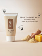 Soma Essential D-Tan Mask +  Royal Jelly Vitamin C Serum + Day cream For Weekly Glow | Grocsy
