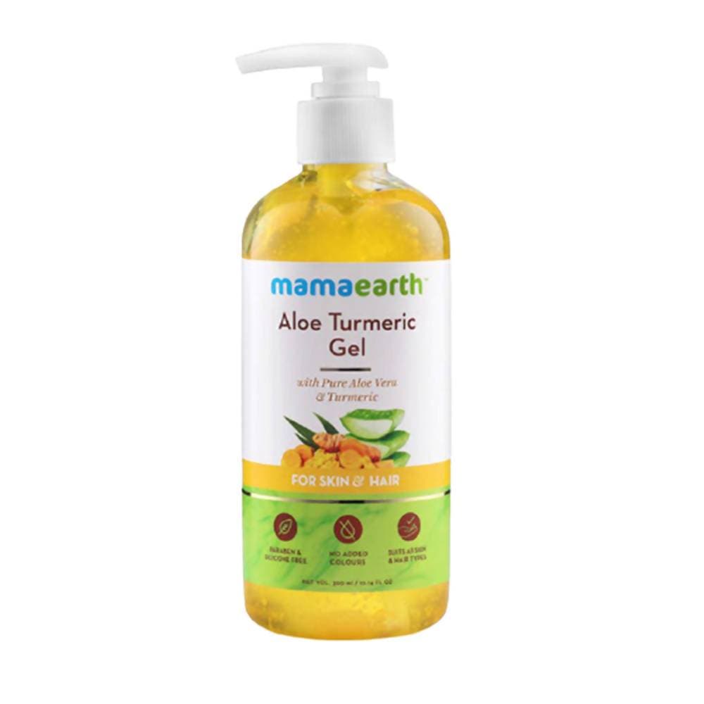 Mamaearth Aloe Turmeric Gel For Skin & Hair | Grocsy