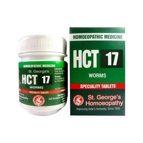 St. George's Homeopathy HCT 17 Tablets | Grocsy