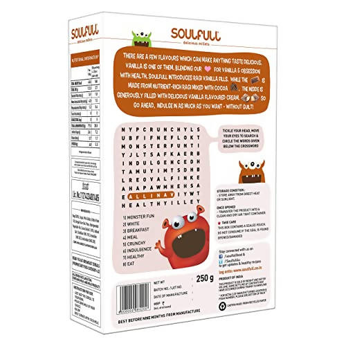 Soulfull Ragi Bites Vanilla Fills | Grocsy
