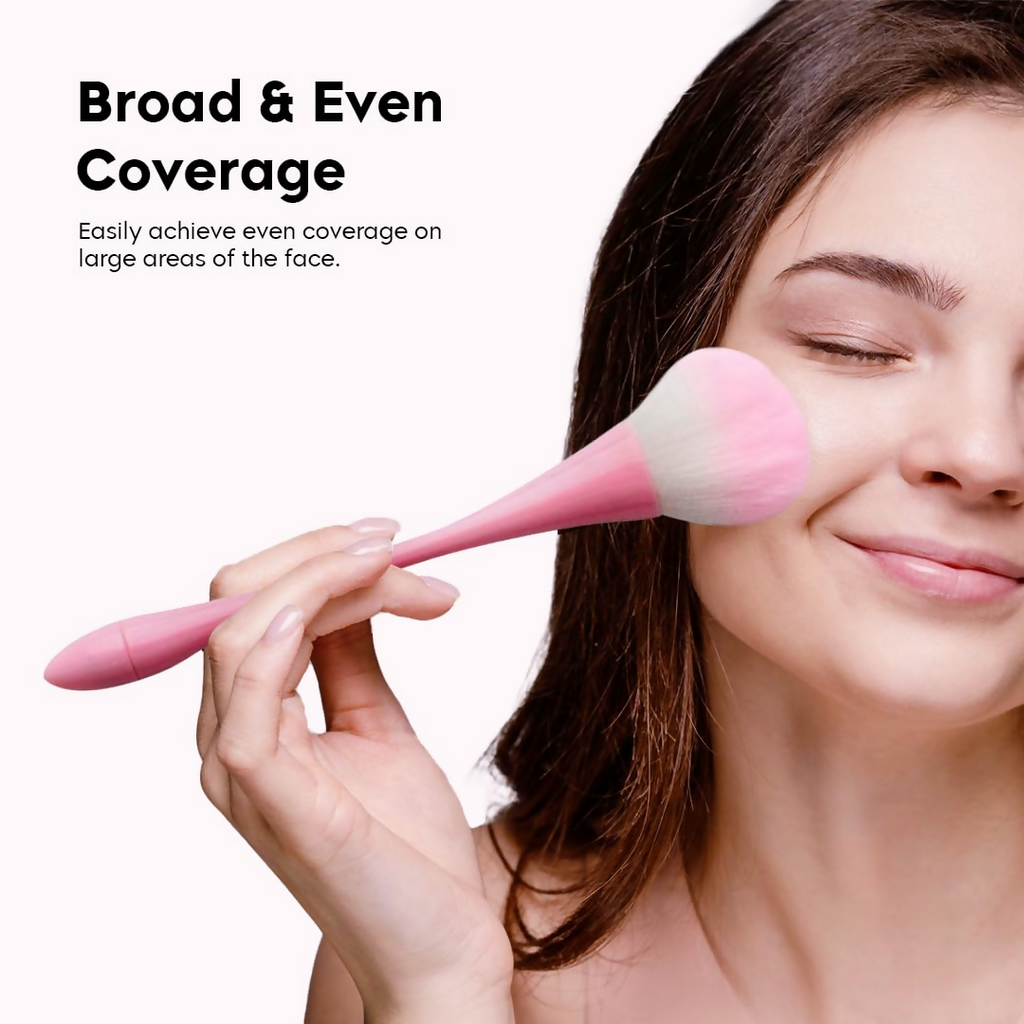 Gleva Ultimate Blend Makeup Brush - Pink White | Grocsy