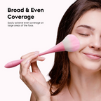 Gleva Ultimate Blend Makeup Brush - Pink White | Grocsy