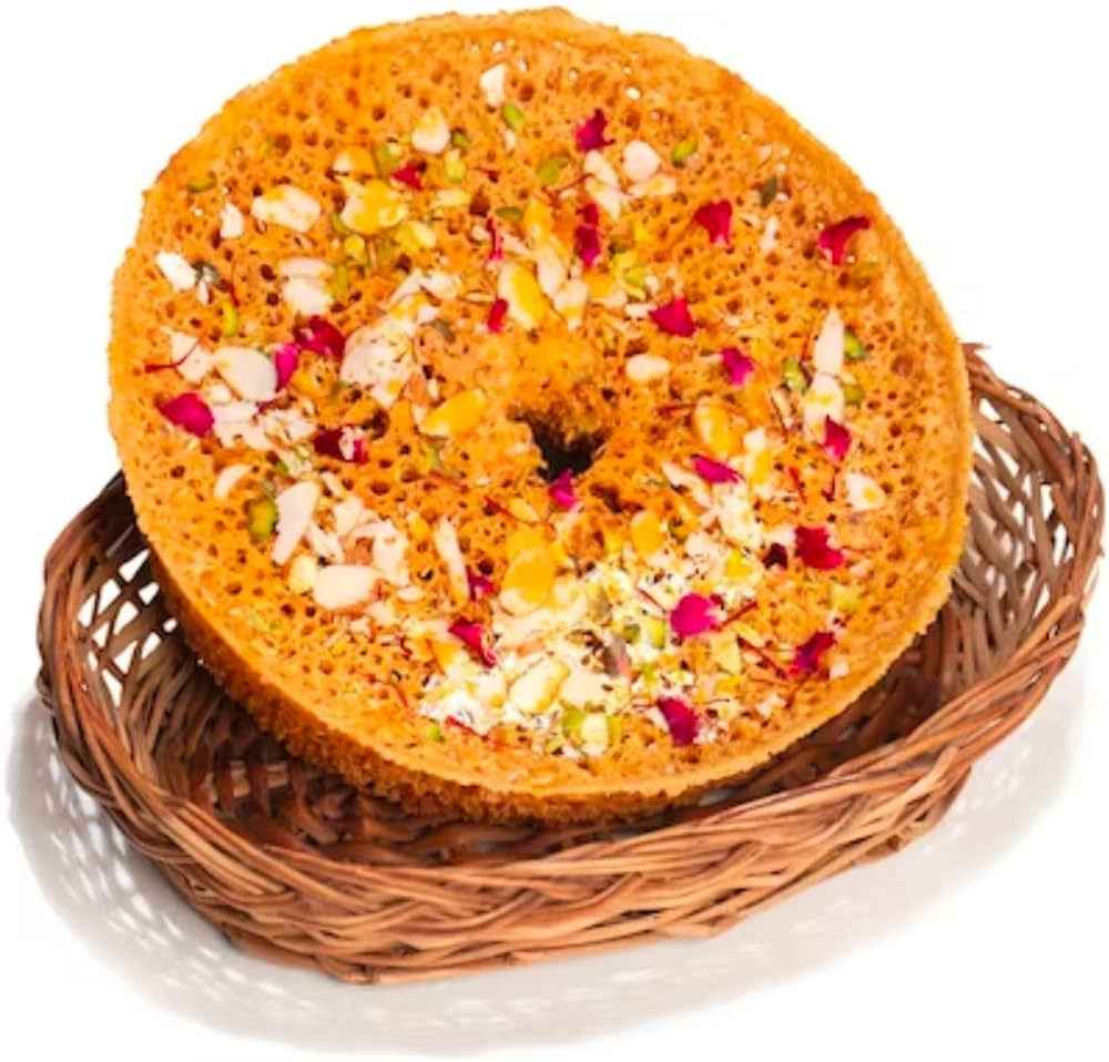 SweeDesi Special Paneer Ghewar-1Pc | Grocsy