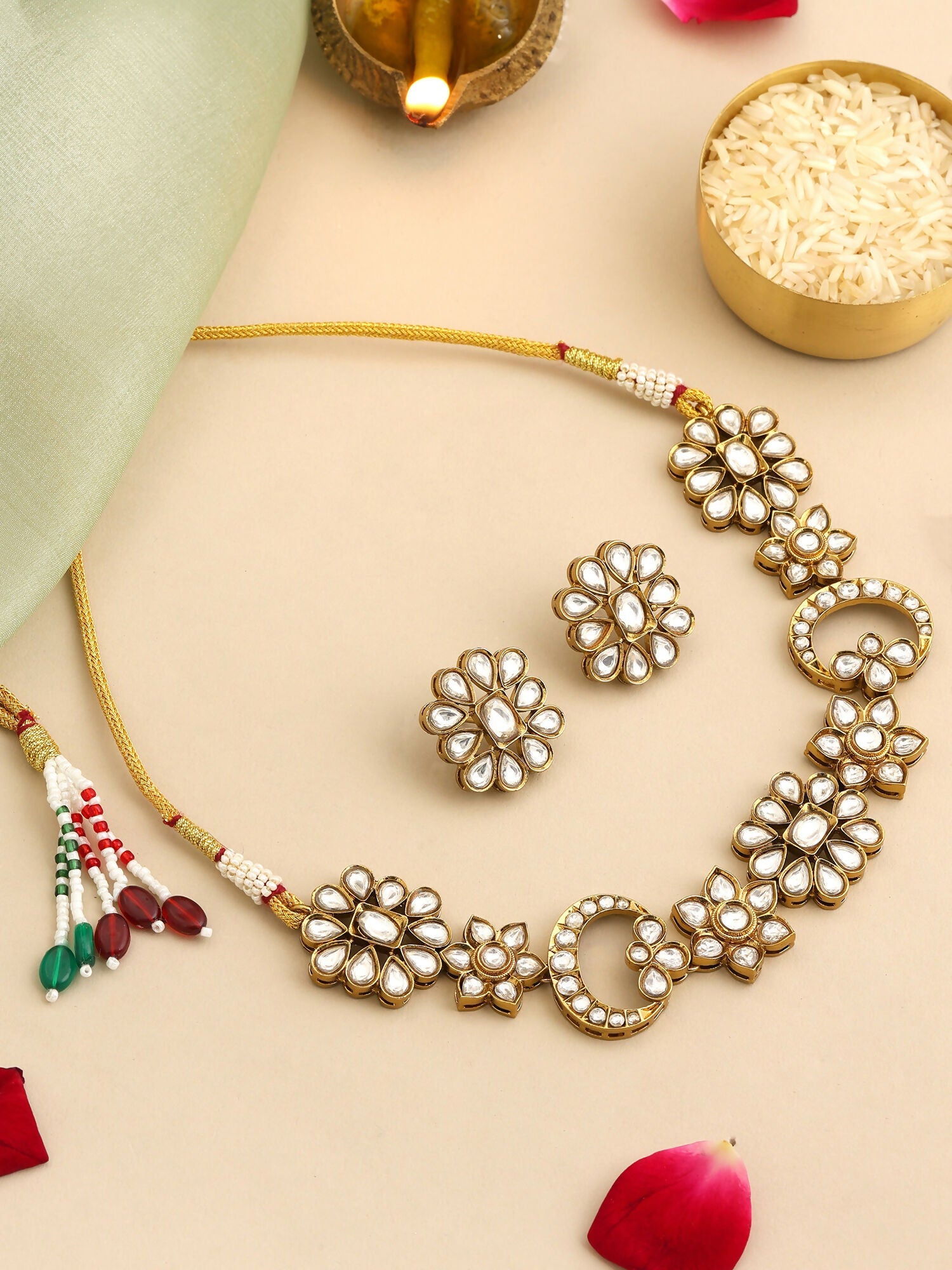 Ruby Raang Radiant Crystal Set | Grocsy