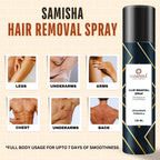 Samisha Hair Removal Spray For Men & Women | Grocsy