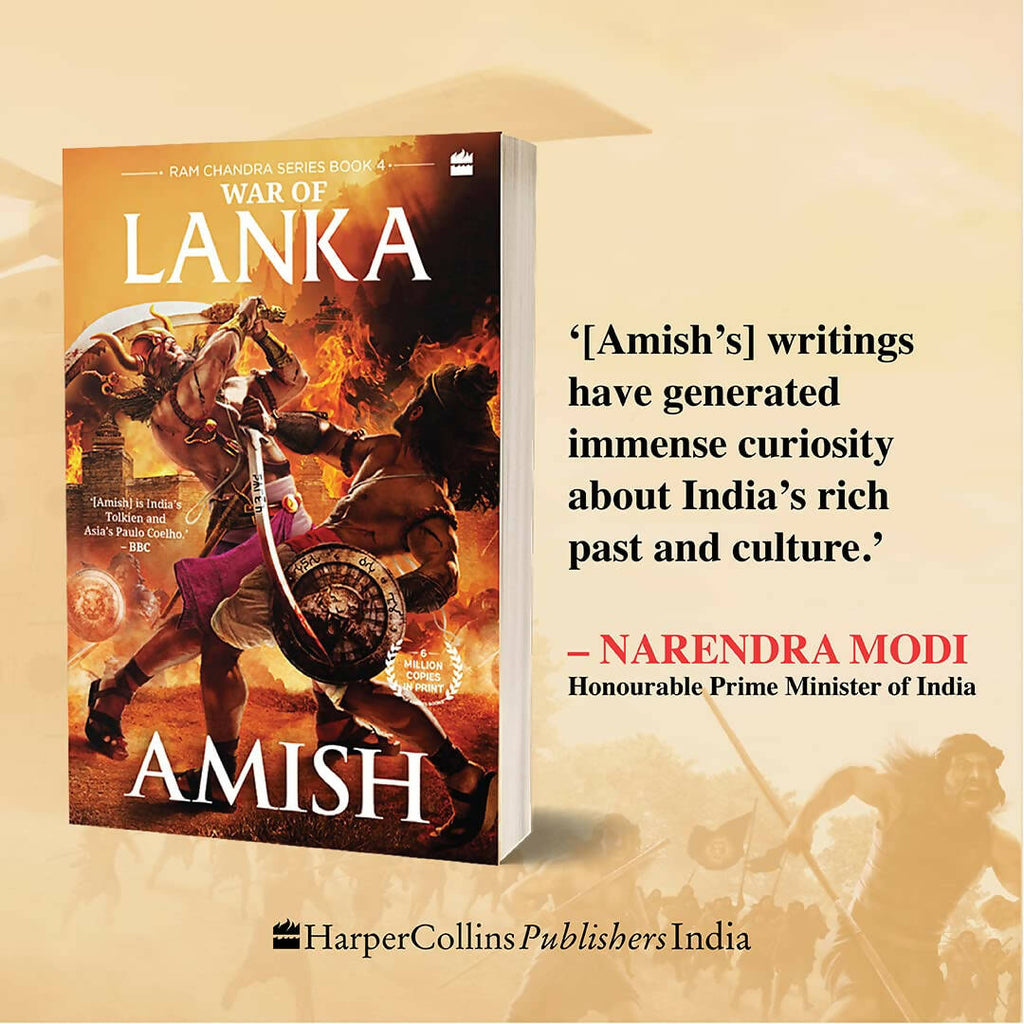 War Of Lanka (Ram Chandra Series Book 4) by Amish Tripathi | Grocsy