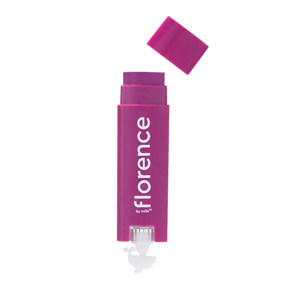 Florence by Mills Oh Whale! Tinted Lip Balm - Dragonfruit & Grape (Purple) | Grocsy