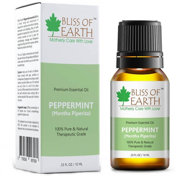 Bliss of Earth Premium Essential Oil Peppermint | Grocsy