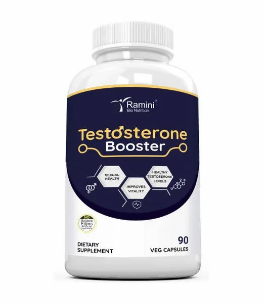 Ramini Bio Nutrition Testosterone Booster Veg Capsules | Grocsy
