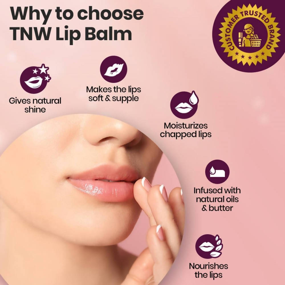 The Natural Wash Beetroot Herbal Lip Balm | Grocsy
