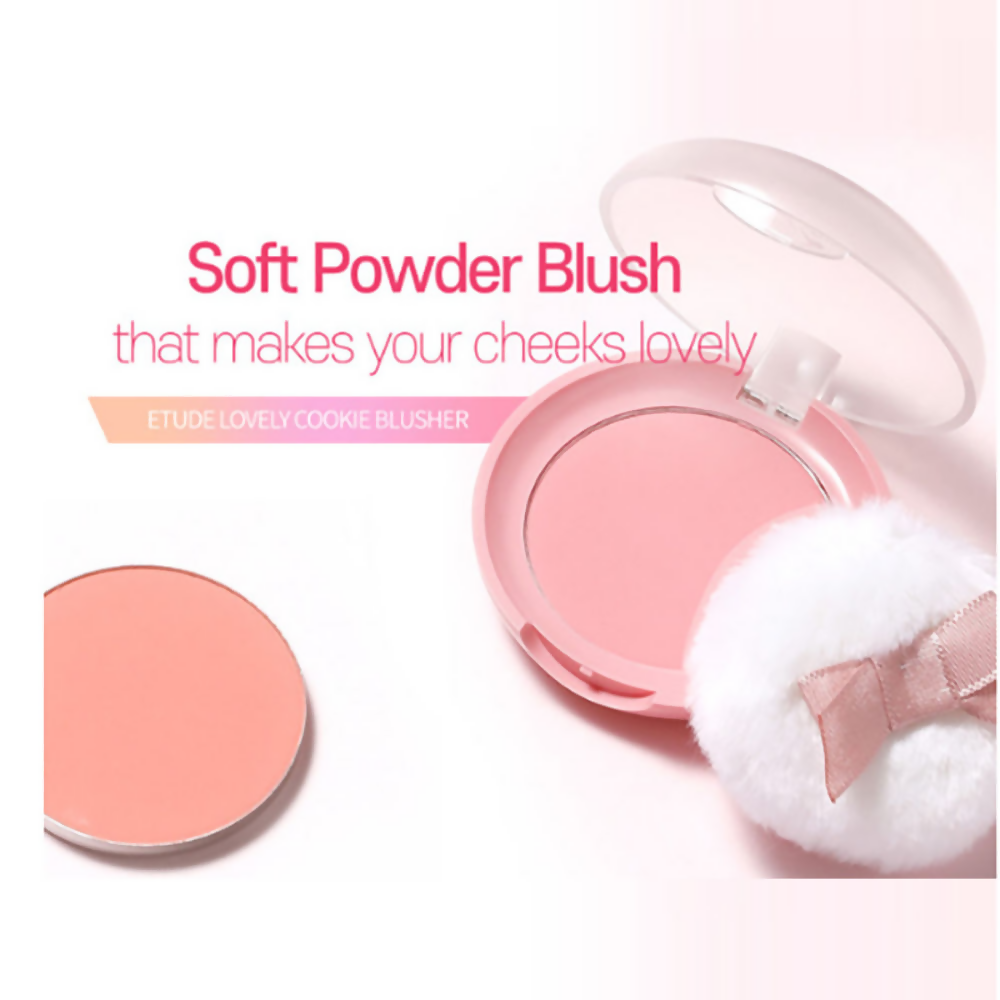Etude House Lovely Cookie Pressed Powder Blush Rd301 - Red Grapefruit Pudding | Grocsy
