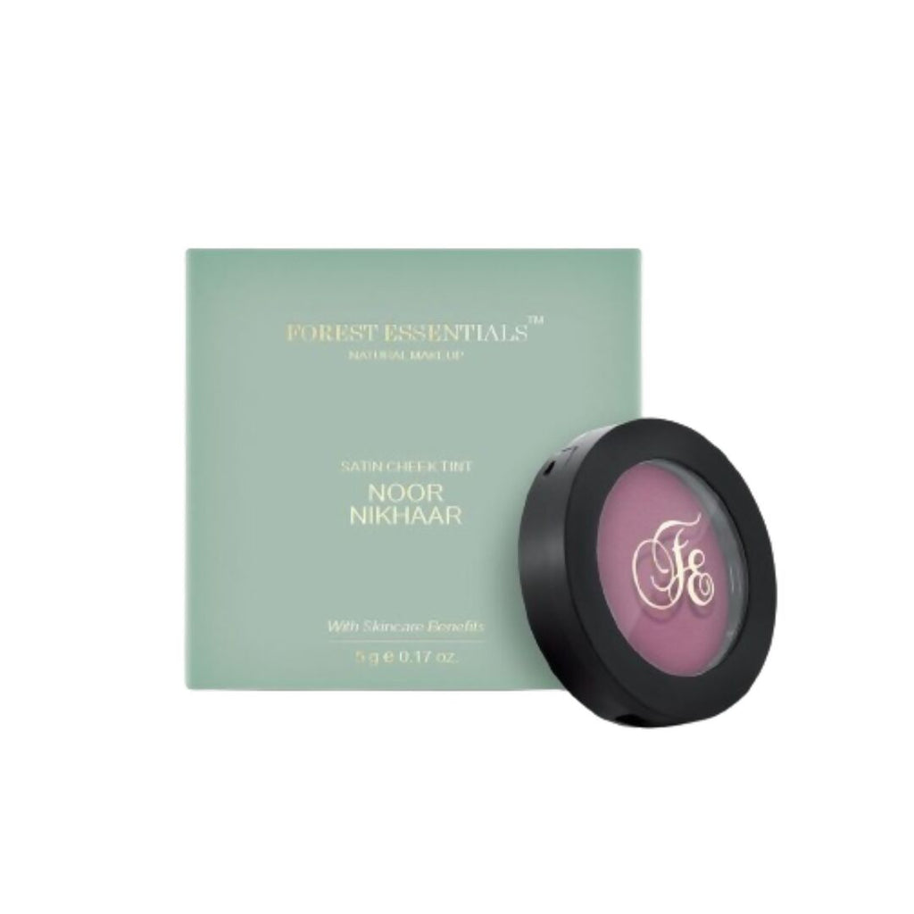 Forest Essentials Noor Nikhaar Satin Cheek Tint Manikya - Ruby | Grocsy