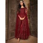 Maisha 7204 hit design on net fabric | Grocsy