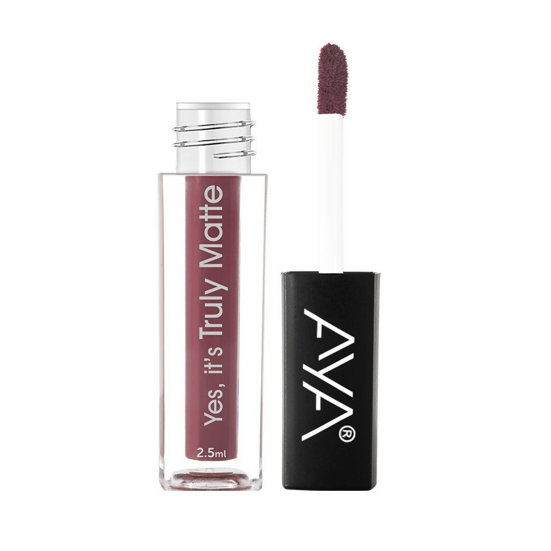 AYA Yes It's Truly Matte Liquid Lipstick - 04 Castle | Grocsy